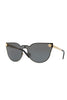 Versace Cat Eye Medusa Frameless Sunglasses "Mad Men" Special Edition