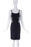 Versus Versace Black Cut-Out Dress