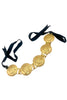 Versace Gold Medusa Coin Choker Necklace