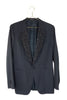 Viktor & Rolf Black Evening Blazer with Beaded and Sequin Lapel