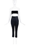 Haider Ackermann Black & White Polka Dot Print Pant