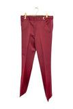 Vintage After Six Maroon Red Tuxedo Jacket and Pant Suit