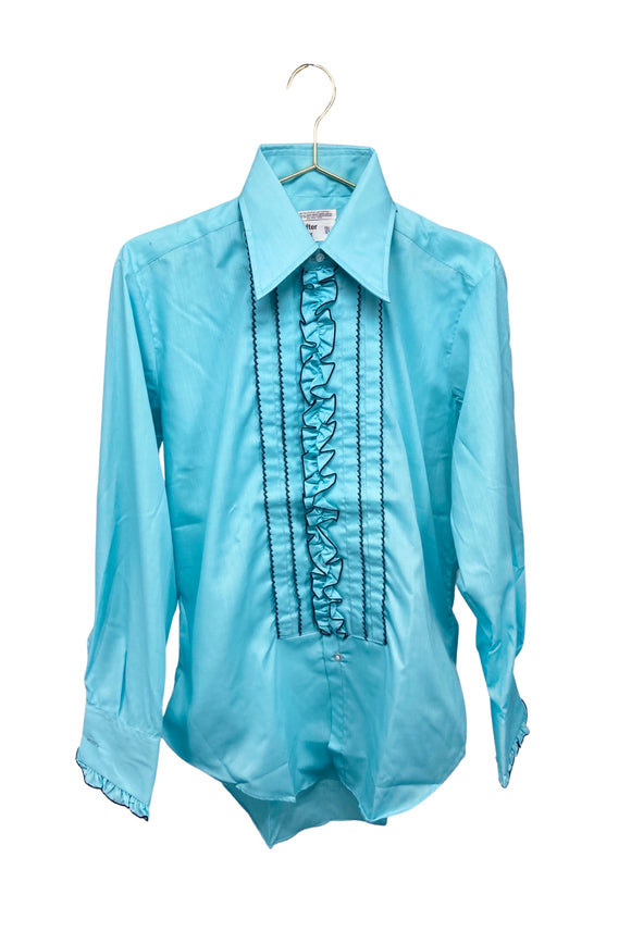 Vintage After Six Teal Blue 