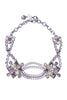 Dsquared2 Crystal Pearl Art Deco Necklace