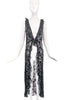 Vintage Lace Ruffle Morning Coat Dress