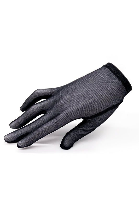 Vintage Black Nylon Mesh Glove Collection