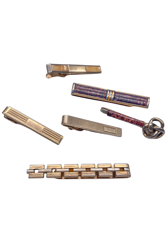 Vintage Collection of Men's Tie Clips