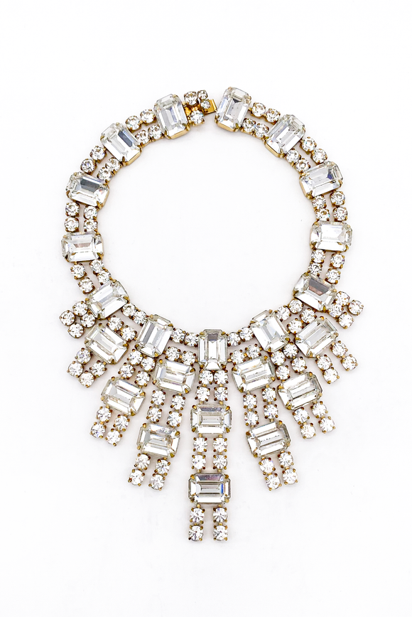 Vintage Crystal Heavy Couture 