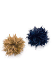 Vintage Feather "Flower" Fascinators / Broach Set