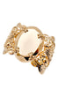 Vintage Gold Baroque Oversized Bracelet