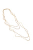 Vintage Gold Chain Extra Long Multi-Strand Necklace