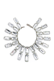 Vintage Crystal Diamond Massive Choker Collar Bib Custom Couture Showgirl Necklace
