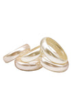 Vintage Mother of Pearl Finished Bangle Collection