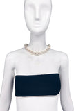 Vintage Costume Large Pearl Choker Necklace