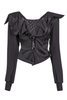 Vivienne Westwood Black Removable Sleeve Off CCorset Jacket