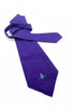 Vivienne Westwood Purple Unisex / Menswear Kipper Tie with Orb