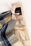 Vivienne Westwood Tartan Bra and Button-Up Blouse
