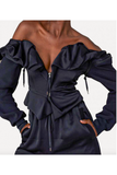 Vivienne Westwood Black Removable Sleeve Off CCorset Jacket