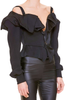 Vivienne Westwood Black Removable Sleeve Off CCorset Jacket