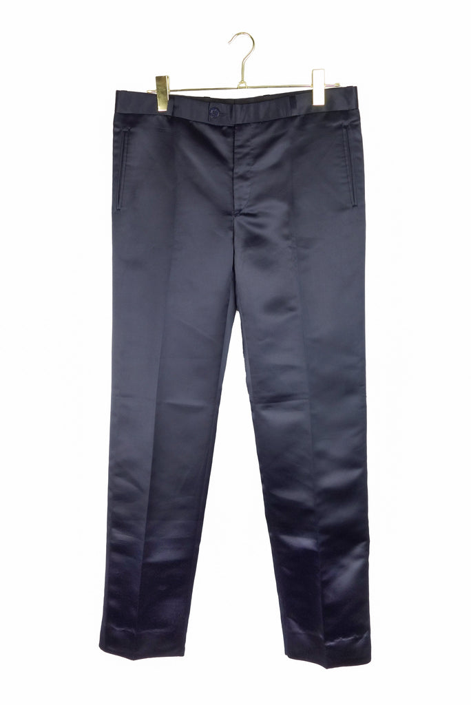 Xavier Delcour Black Satin Trousers SS2005