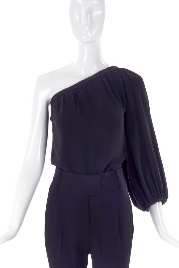Yves Saint Laurent One Shoulder Blouse - BOUTIQUE PURCHASE PRICE