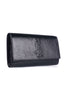 Saint Laurent YSL Belle Du Jour Black Patent Leather Clutch Bag