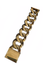 Armani Gold Oversized Chain Link Bracelet