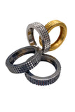 Burberry Gold Pyramid Stud Spike Cuff Bracelet