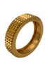 Burberry Gold Pyramid Stud Spike Cuff Bracelet