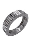 Burberry Silver Pyramid Stud Spike Bracelet