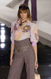 Chanel Gunmetal Coin Necklace SS2003