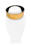 Celine Gold Metal Leather Lined Choker Necklace Resort 2011