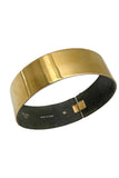 Celine Gold Metal Leather Lined Choker Necklace Resort 2011