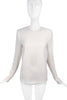 Celine by Phoebe Philo White Top with Orange Inlay