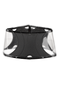 Christian Lacroix Black & Clear PVC Corset Belt