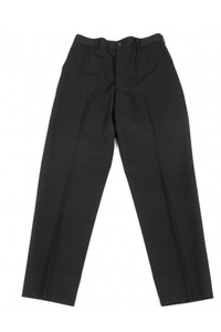 Comme Des Garcons Homme Plus Black Tapered Pants