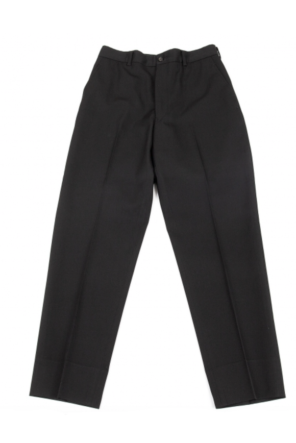 Comme Des Garcons Homme Plus Black Tapered Pants