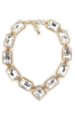 Christian Dior Gold Square Crystal Bracelet
