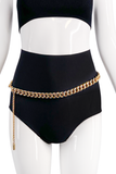 Dolce Gabanna Gold Heavy Chain Necklace or Belt