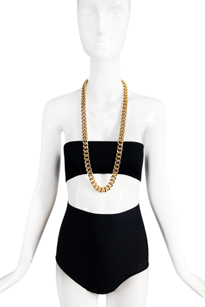 Dolce Gabanna Gold Heavy Chain Necklace or Belt