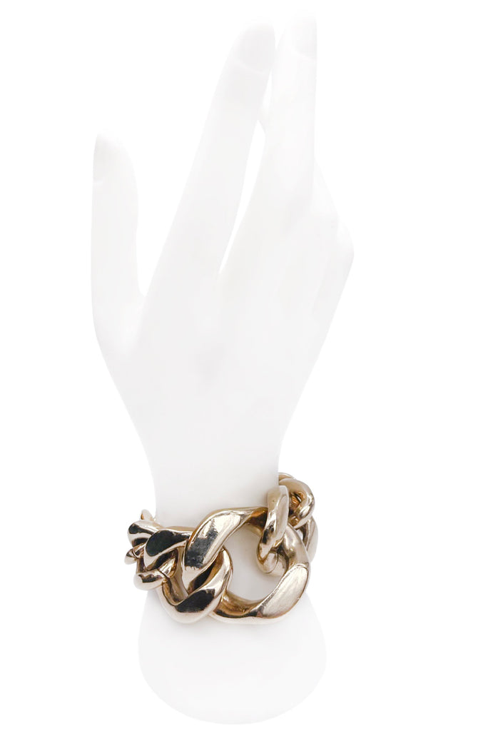 Escada Gold Oversized Chain Link Bracelet