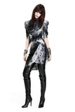 Vionnet Sculptural Gold and Crystal Oversize Cuff Bracelet FW2010