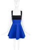 Fausto Puglisi Blue Black A Line Dress