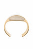 Salvatore Ferragamo Gold Lucite Geometric Bracelet