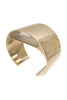 Salvatore Ferragamo Gold Lucite Geometric Bracelet