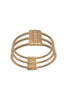 Givenchy Gold Cage Logo Bracelet