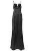Givenchy Black Silk Slip Dress Gown