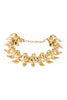 Giuseppe Zanotti Gold Claw Spike Choker Necklace