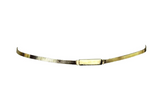 Gucci Gold Metal Skinny Logo Belt Fall Winter 1996