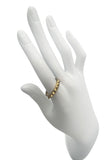 Noir Gold Silver Gunmetal Spike Rings Diamond Pavé